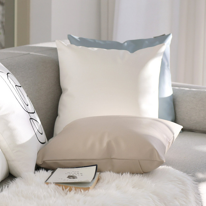 벨라이프 에코 레더 쿠션커버