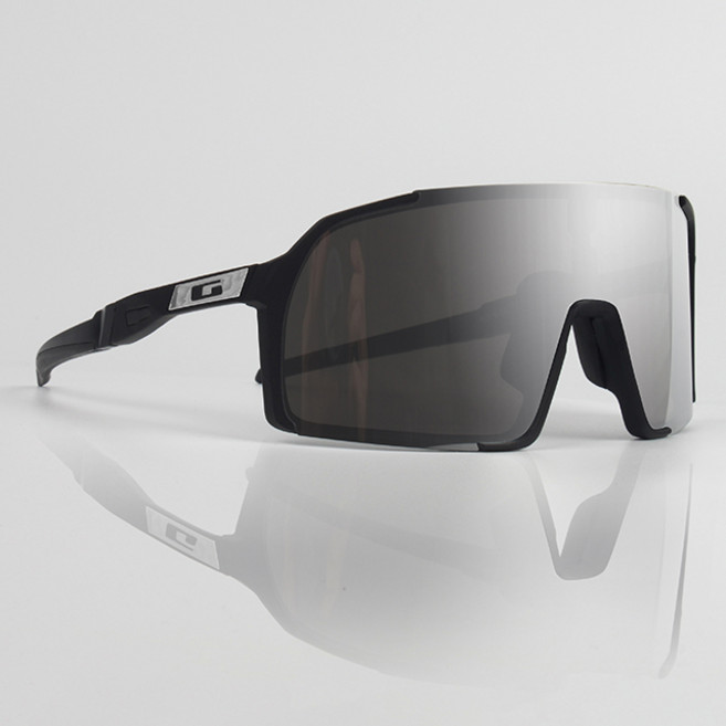 가빈 스타일호른 스포츠 고글 G103 + 도수클립 세트, C04 블랙 + 실버미러, 1세트