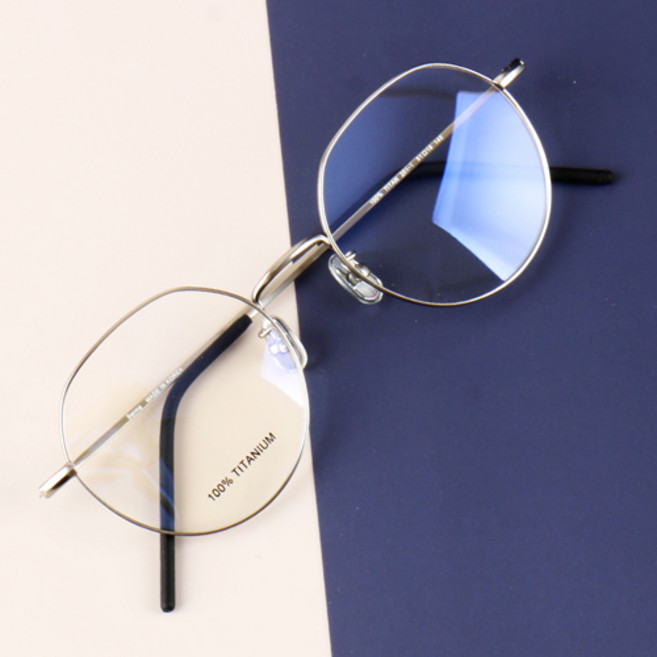 베이마 다각 베타티타늄 실리콘 코패드 안경테 201ALL