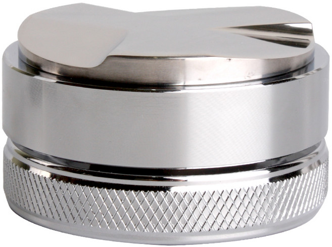 코빙 덴테이션 핸들리스 템퍼 58mm, 실버, 1개