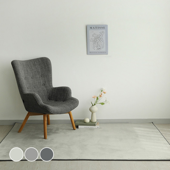 韓國 amante SOULMATE 法蘭絨超細纖維柔軟地毯