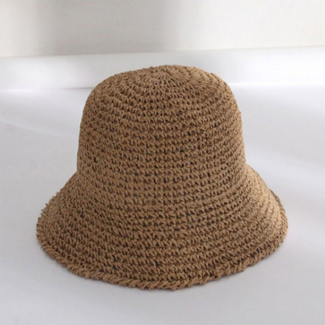 아펙토 러블리 심플 라탄 버킷햇