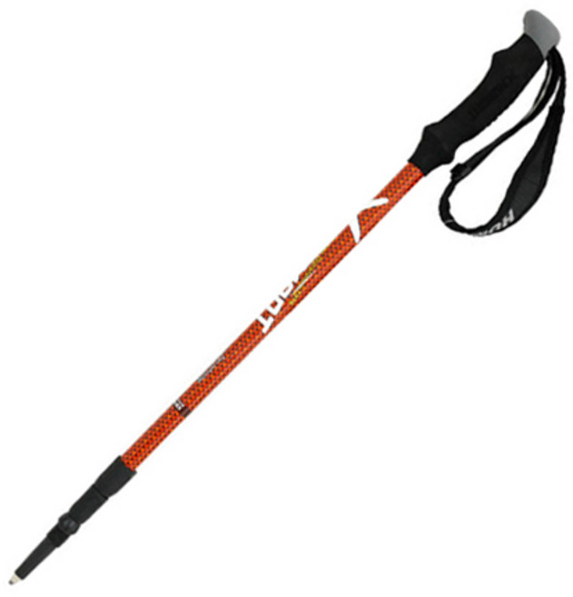 휴몬트 3단 등산스틱 MSL-500 EVA, 오렌지, 1개