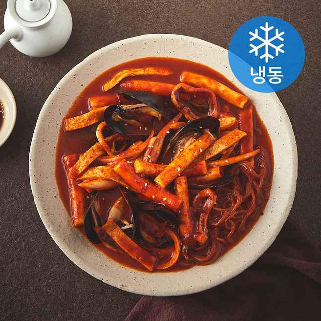 쿡솜씨 해물떡찜 밀키트 (냉동), 650g, 1개