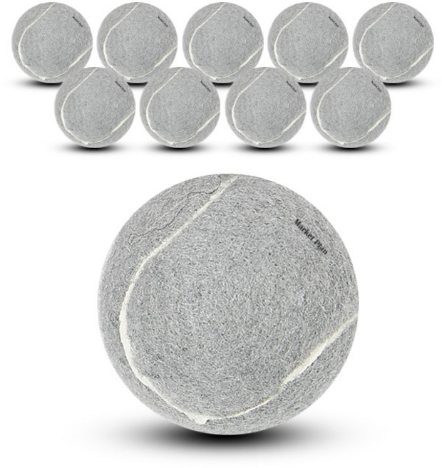 마켓플랜 테니스 의자 발 커버, 그레이, 10개