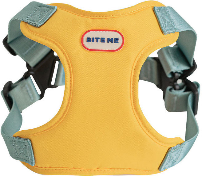 바잇미 컴포트 하네스, 옐로 + 민트, 1개