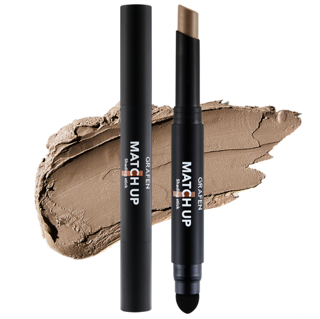 그라펜 매치업 쉐딩 스틱 1.8g, 뉴트럴 브라운, 1개