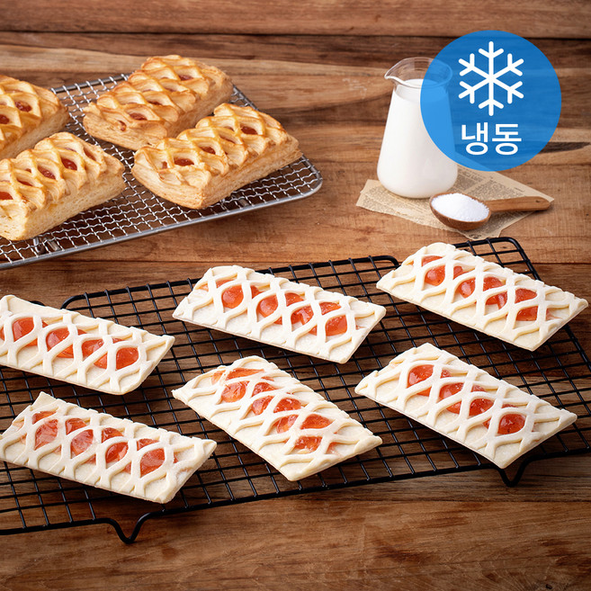 삼양사 서브큐 딸기파이 (냉동), 75g, 1개, 10개입