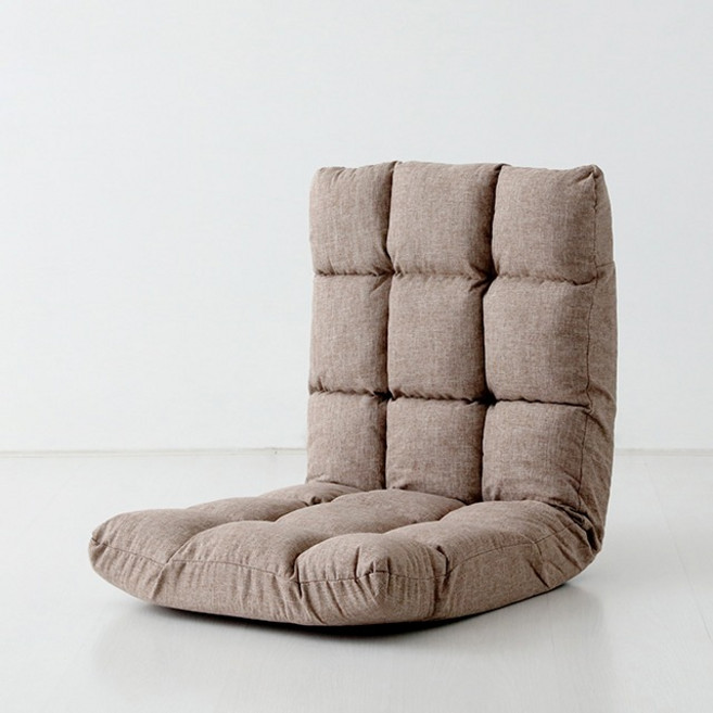 마켓비 스누그 1인 좌식소파 B타입, 브라운