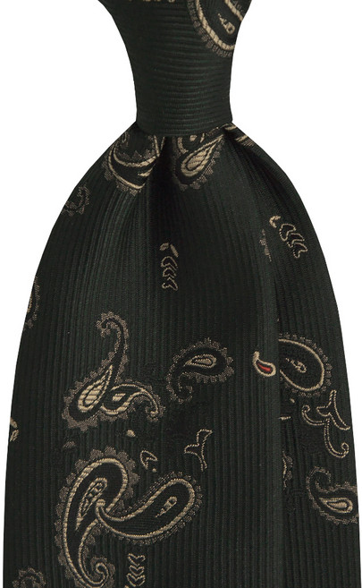 매너그램 레트로 페이즐리 넥타이