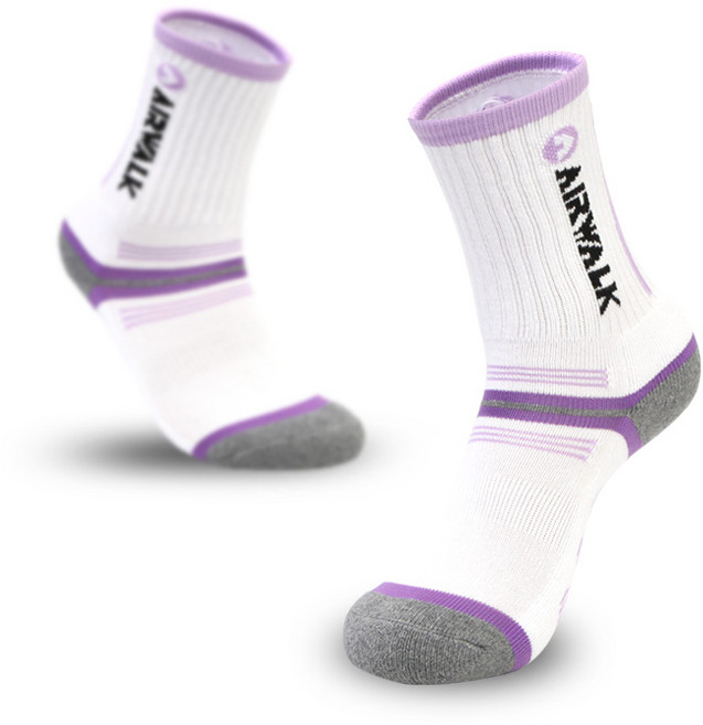 에어워크 아동용 스포츠양말, 퍼플, 1개