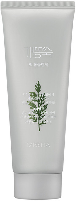 MISSHA 黃花蒿潔顏面膜, 150ml, 1條