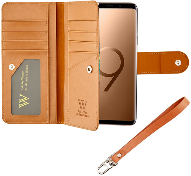 SM Mobile Heritage Collection 手工卡夾式日誌手機殼 + 手腕帶