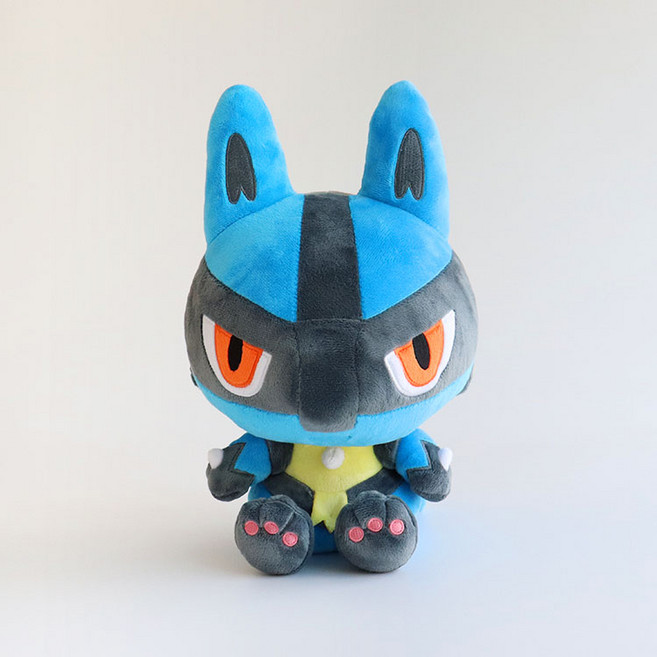 PoKeMoN 寶可夢 BIGPOP 絨毛娃娃, 1個, 28cm, 路卡利歐