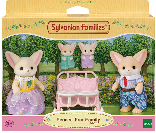 실바니안패밀리 사막여우 가족 피규어 5696, 1개