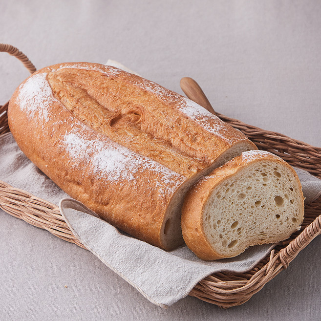 브로드카세 우리쌀 발효종 플레인 깜바뉴, 510g, 1개입, 1개