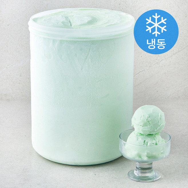 네추럴킹덤 메론 비유지방 아이스크림 (냉동), 10L, 1개입, 1개