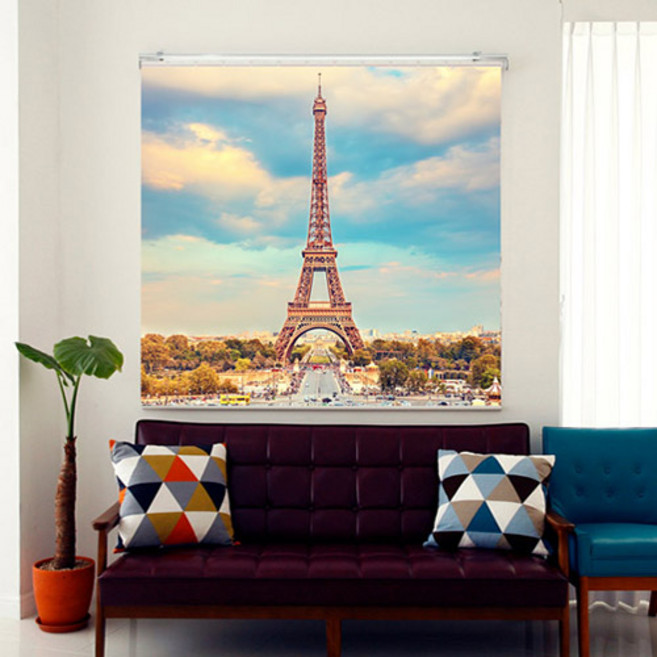 G&G 景點1 實景捲簾 右側