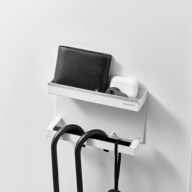 스틸크래프트 마그네틱 우산걸이, 화이트, 1개