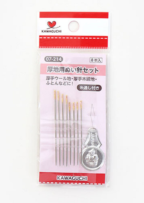 가와구찌 금도금 손바늘세트 07214, 1세트