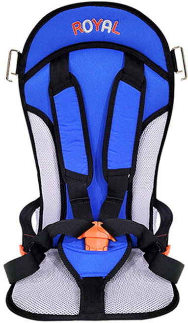 셀파인랜드 로얄 유아 카시트 일체형, 블루