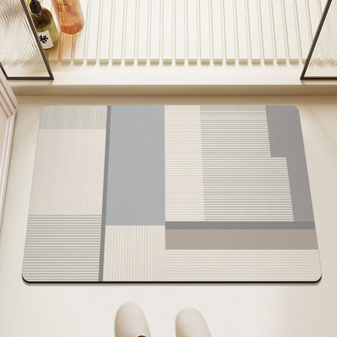 하이어데코 모던 인테리어 디자인 규조토 빨아쓰는 발매트, 2번