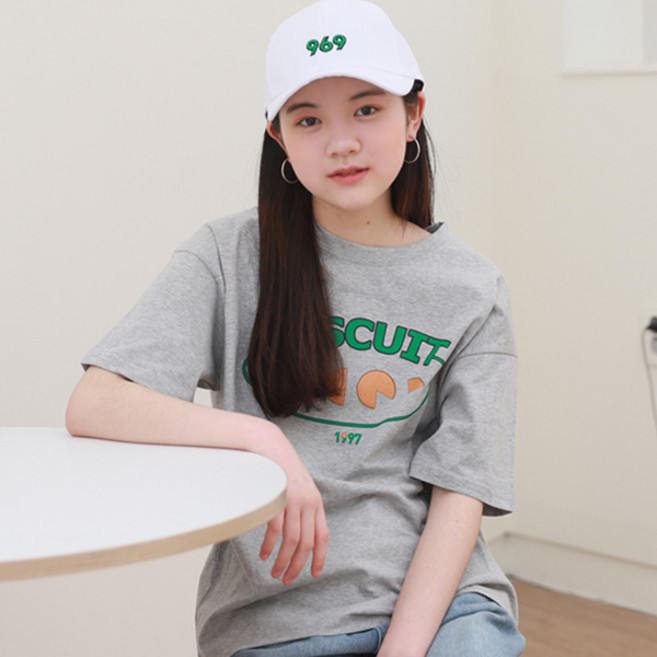 나나주니 라운드넥 JT쿠키 반팔 티셔츠
