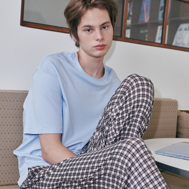 dAb 男士信號格紋柔軟睡褲 GPJ19794