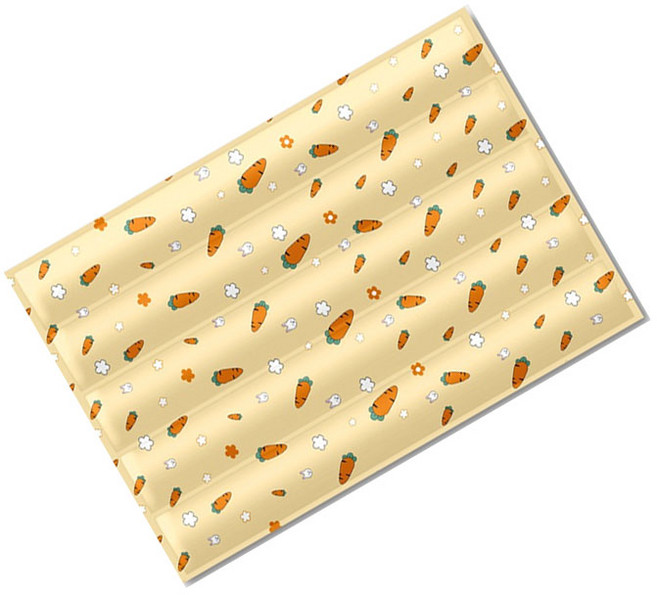 딩동펫 반려동물 캐릭터 아이스 젤 매트, 당근, 1개