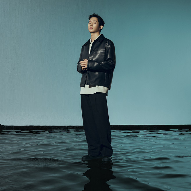 Mind Bridge 男款仿皮革卡車司機夾克 MXJP2104