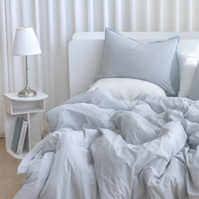 그래픽 60수 고밀도 차렵이불 세트