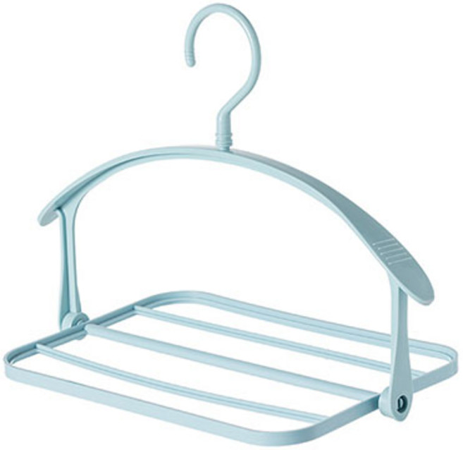 제이미마켓 접이식 빨래선반, 2번블루, 1개