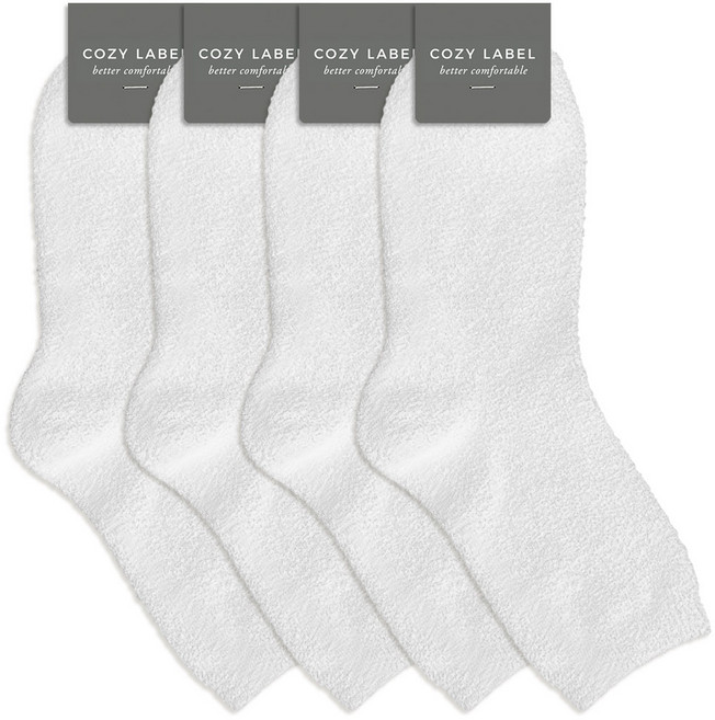 코지라벨 남성용 수면 양말 4켤레