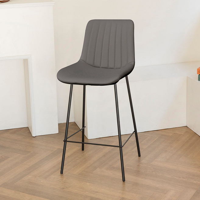 가구느낌 샘바체어, 그레이, 2개