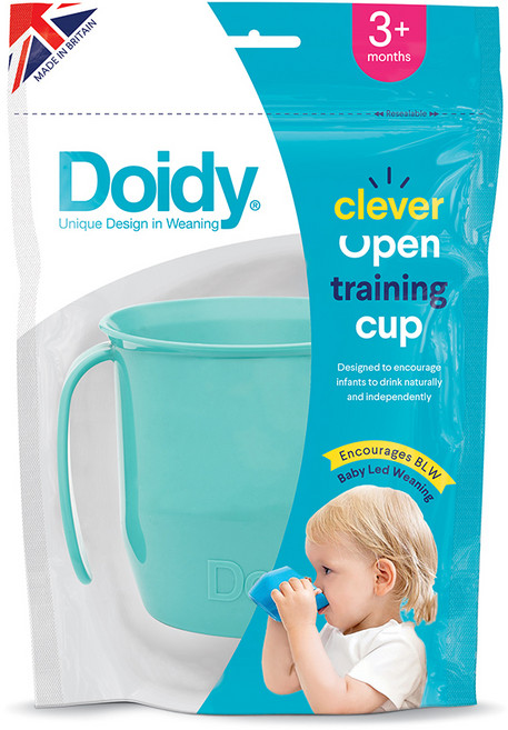 도이디 아동용 빅키페그 컵, 민트, 2개