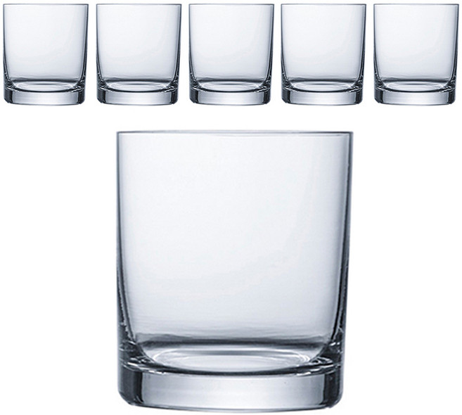 애스크제이 스톤 아일랜드 온더락 글라스 300ml, 6개