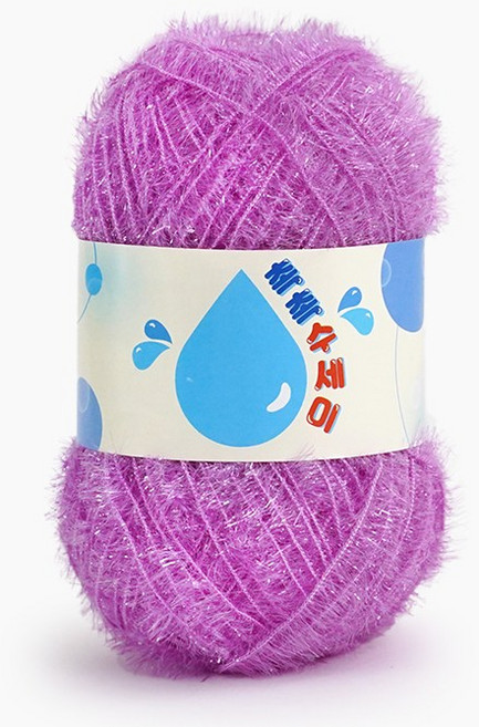 쎄비 촉촉 수세미실, 라벤더, 1개