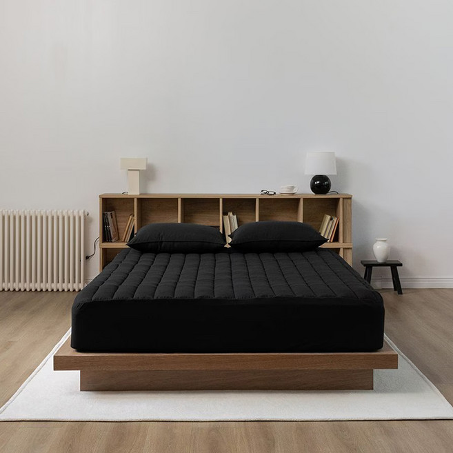 픽켄드 국내 제조 두부 원단 올인원 누빔 매트리스커버