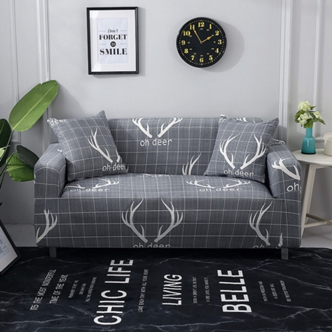 스타 고급스러운 패턴 쇼파 커버, 북 유럽 뿔