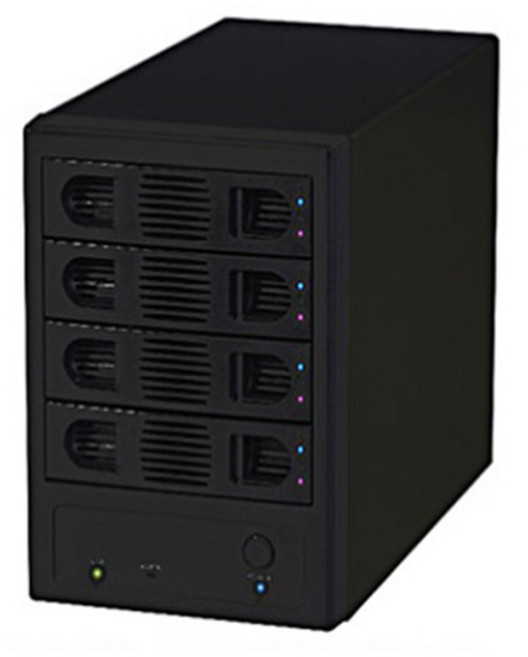 MARSHAL 4베이 도킹스테이션 USB3.0 블랙, MAL-3035SBKU3