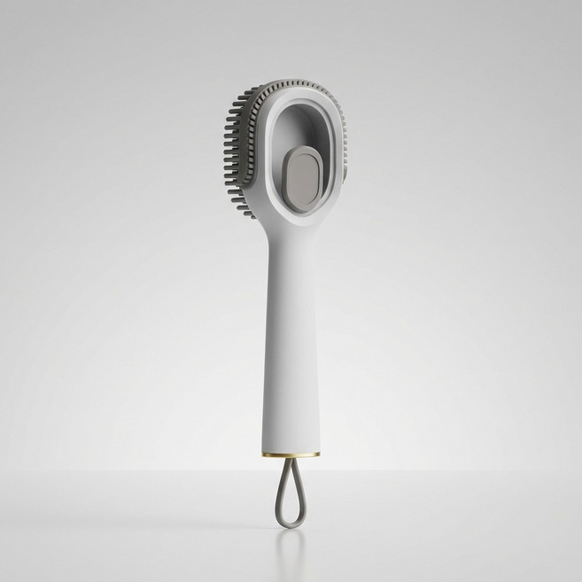 몰투데이 운동화 톤업 신발 브러쉬 세척 솔, 펄 화이트, 1개