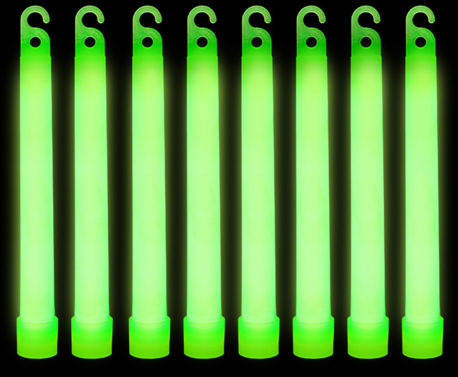 비에이비오 콘서트 야광 스틱 15cm, 그린, 8개