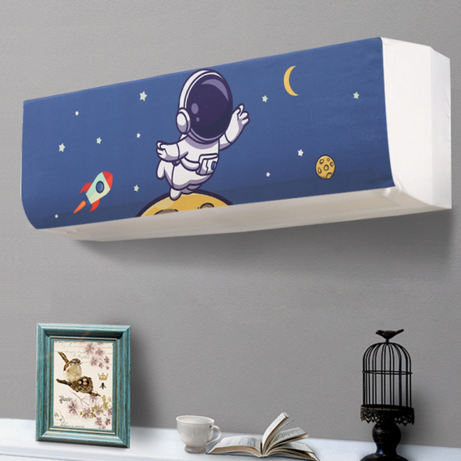 쏙쏙채움 스판 에어컨커버, 우주 여행