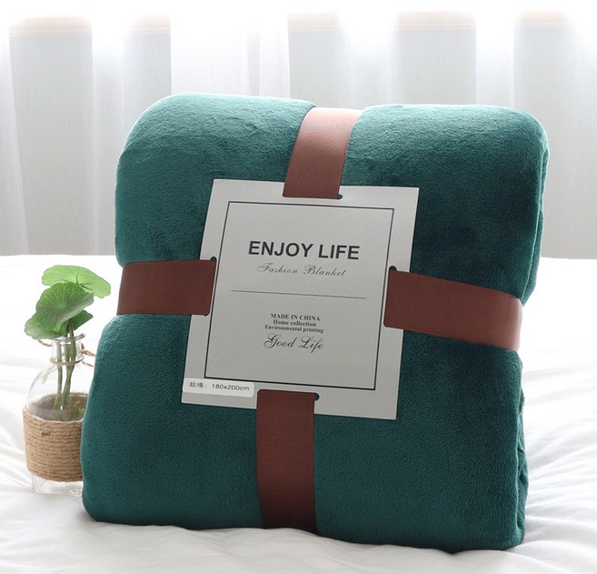 라온투유 양면 플란넬 담요