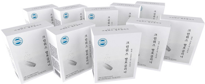 크린위즈 발포 한통설거지 주방세제 10p, 50g, 10개