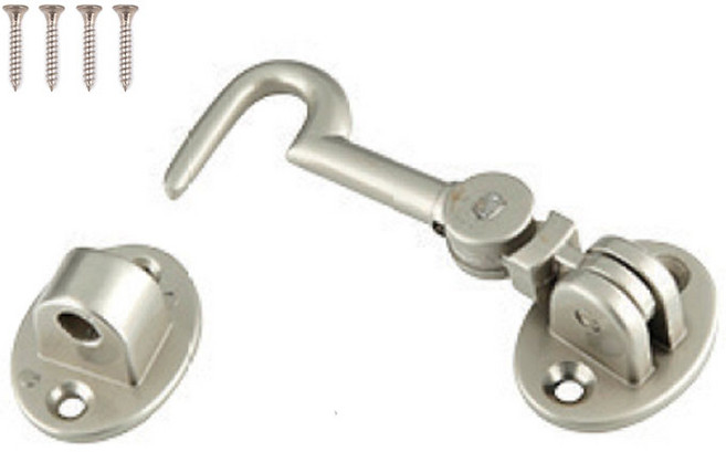 철물대장 아연 굴절 아오리정 소 76mm, 실버, 1개