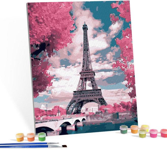 아이러브페인팅 DIY 명화그리기 4050, 황홀한 에펠탑풍경, 1개