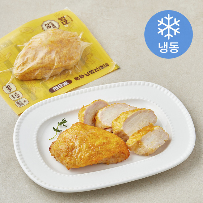 닭신 크런치 닭가슴살 케이준 (냉동), 90g, 1개, 1개입