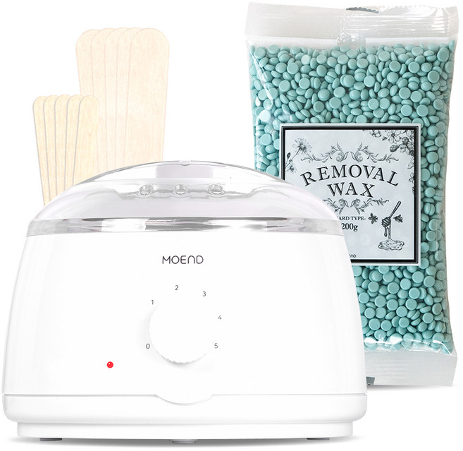 모엔드 셀프 왁싱 워머기 + 프리모 하드왁스 알로에 200g 세트, M-90(워머기), 1개