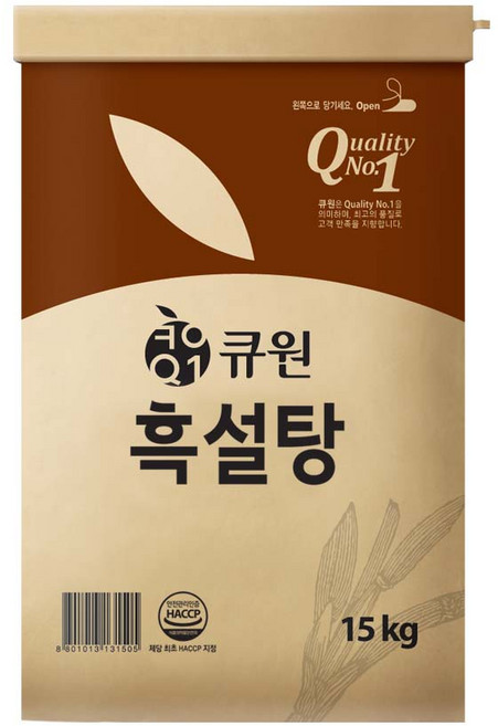 큐원 흑설탕, 15kg, 1개